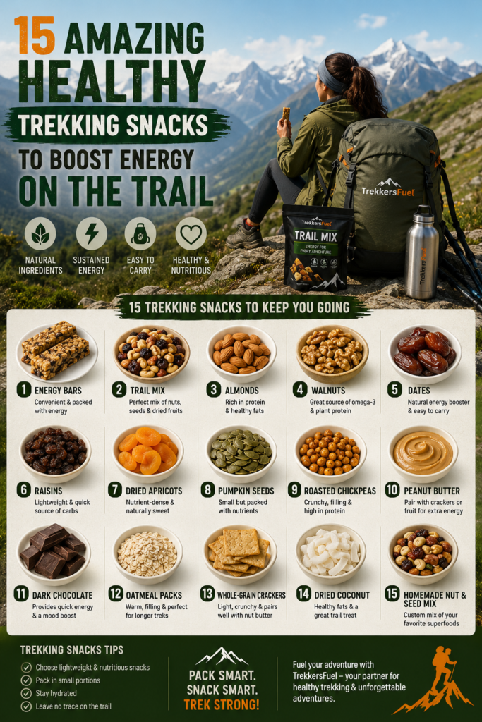 15 Amazing Healthy Trekking Snacks to Boost Energy on the Trail | Trekkersfuel ChatGPT Image Aug 27 2026 11 49 40 AM 1 683x1024